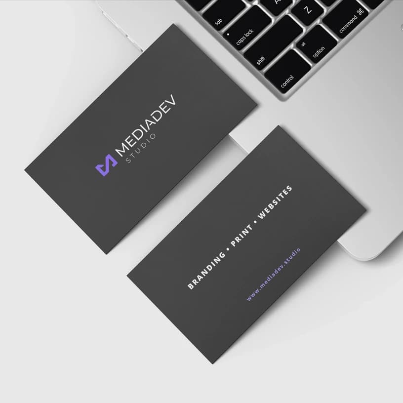 Projekt wizytówki firmowej