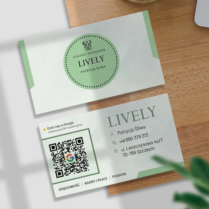Corporate business card design